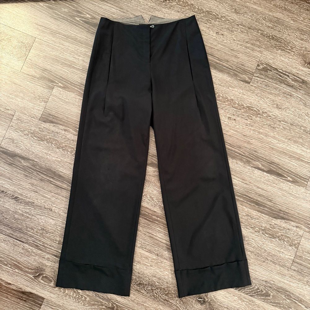 Annette Gortz Cuffed Wide Leg Trousers